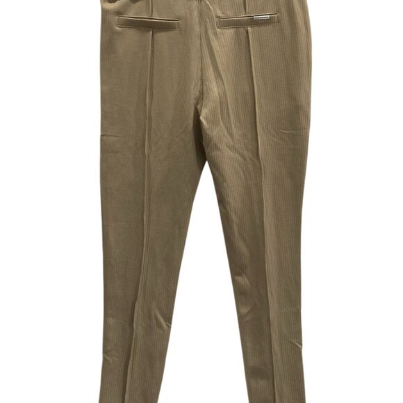 Icon Amsterdam Pants Mens 34 Khaki Tan Amari Trousers Golf Business Casual Slack - Picture 2 of 6